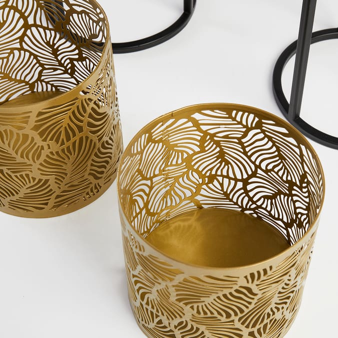 Ports Of Call by Jeff Banks Metal Planters Set