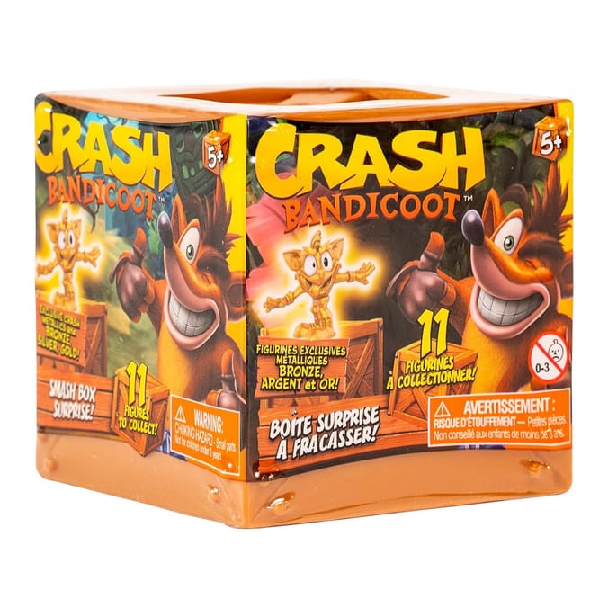 Crash Banicoot Smash Box Surprise Figure