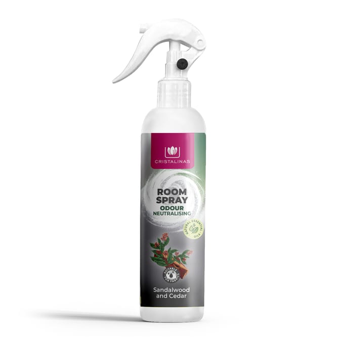 Cristalinas Room Spray 250ml - Sandalwood And Cedar