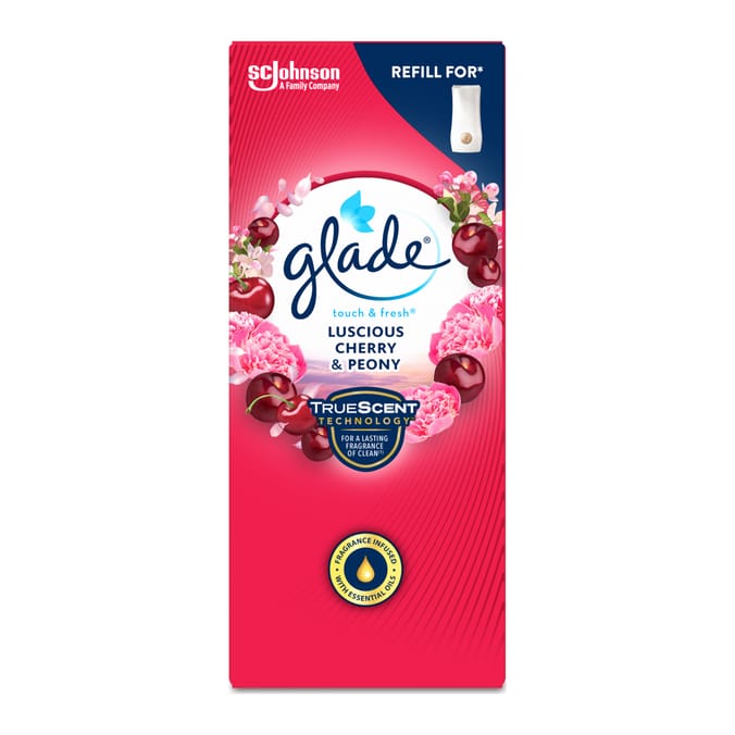 Glade Touch and Fresh Refill Cherry & Peony 10ml