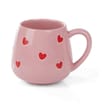 With Love Pink Hearts Valentines Mug