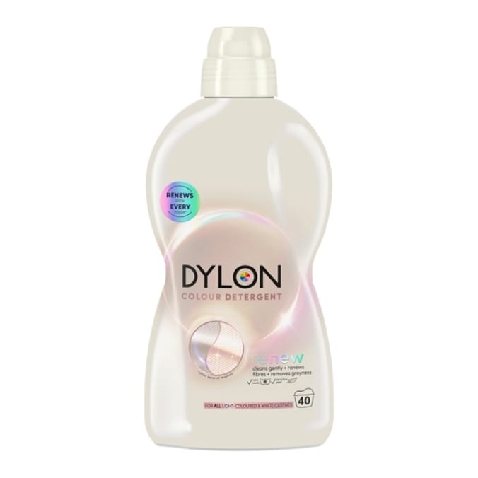 Dylon Renew Colour Detergent 2 Litre 40 Washes - Light