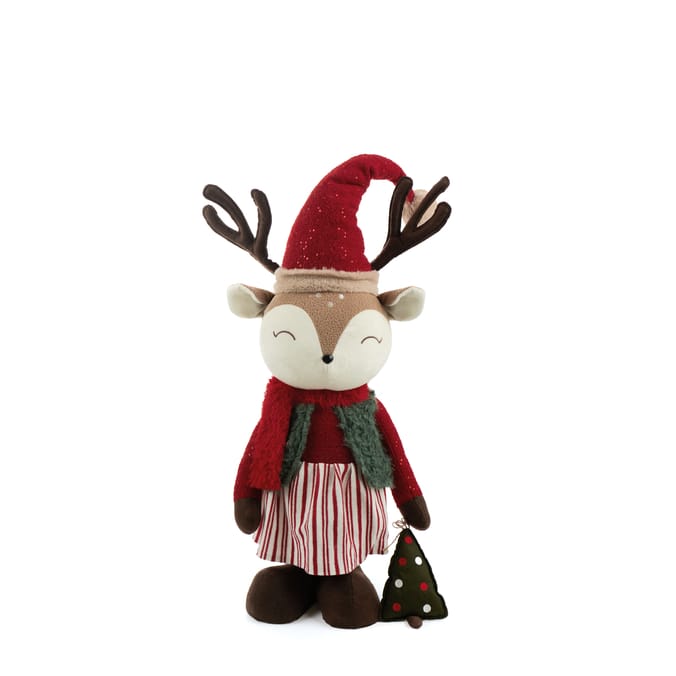Sleigh Bell Reindeer Pull Up