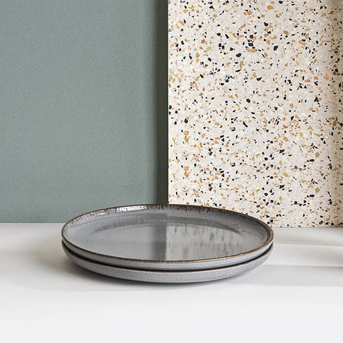 Moods Dinner Plate 2 Pack Set Home Bargains