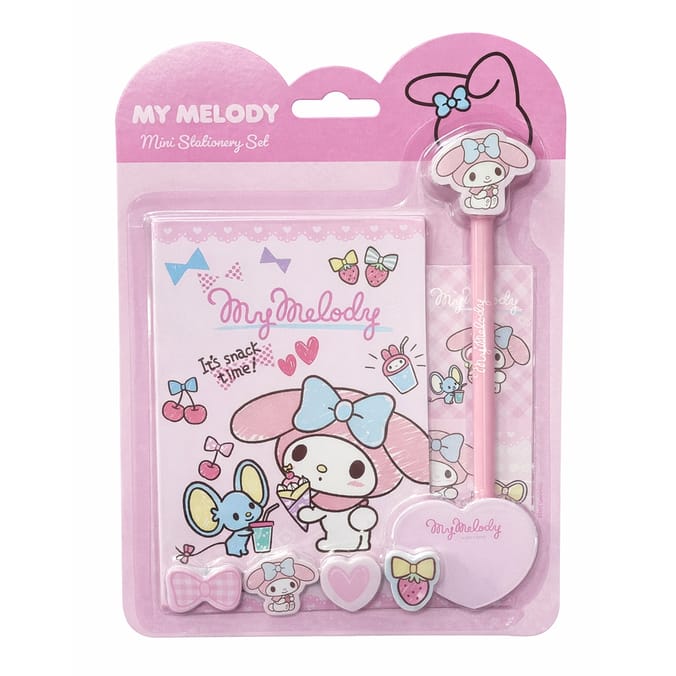 Hello Kitty & Friends Mini Stationery Set Assorted