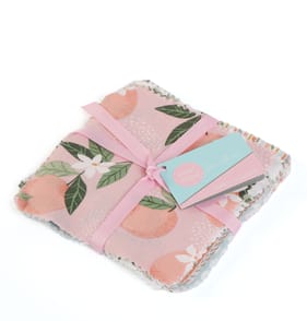 Sarah Ashford Fabric Squares 20 Pack - Peach