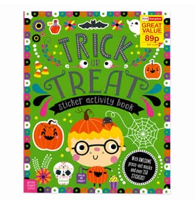 Halloween Sticker Activity Book - Trick Or Treat