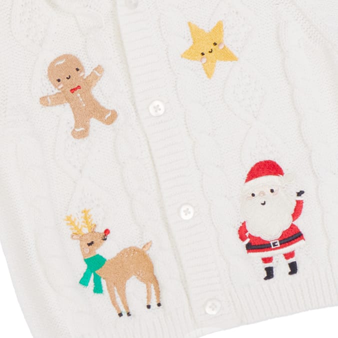 Originals White Baby Cardigan