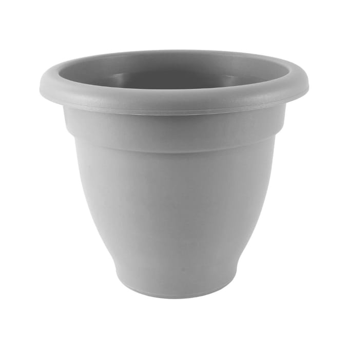 Winchester Round Bellpot Planter - Grey