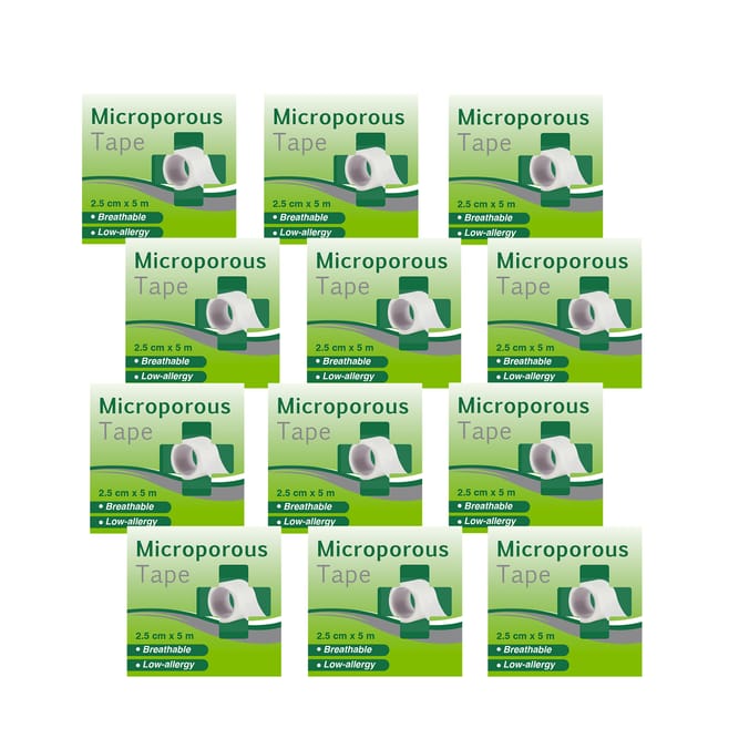 Microporous Tape x12