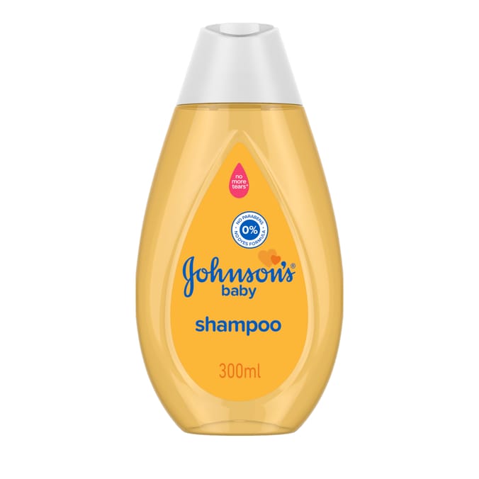 Johnson's Baby Shampoo Without Dyes Sulphates & Soap 300ml