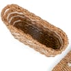 Hinch Home Straw Woven Caddy With Lid