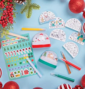 Sleigh Bells Decorate Your Own Snow Globe
