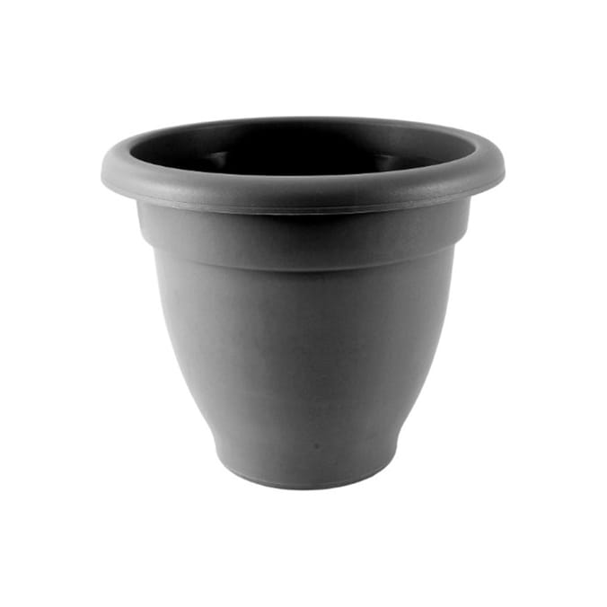 Winchester Round Bellpot Planter - Black