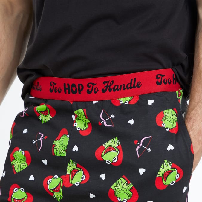 The Muppets Mens Kermit Pyjamas