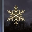 Prestige Battery Operated LED Window Light - Snowflake