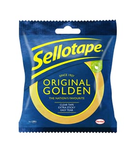 Sellotape Original Golden 18mm x 40m
