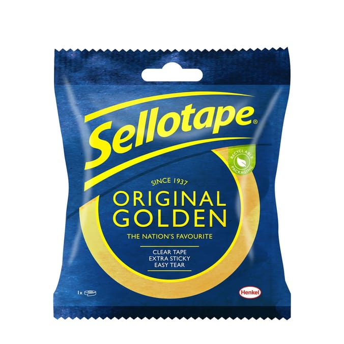 Sellotape Original Golden 18mm x 40m