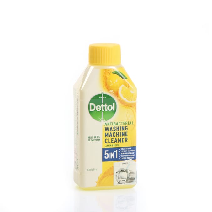 Dettol 5 In 1 Antibacterial Washing Machine Cleaner Lemon Breeze