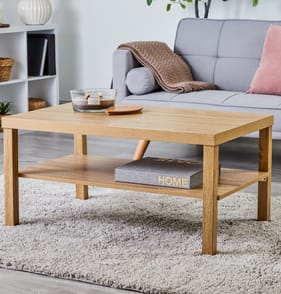 Home Oak Effect Coffee Table