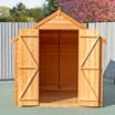 Shire Overlap Shed 8x6 - Double Door