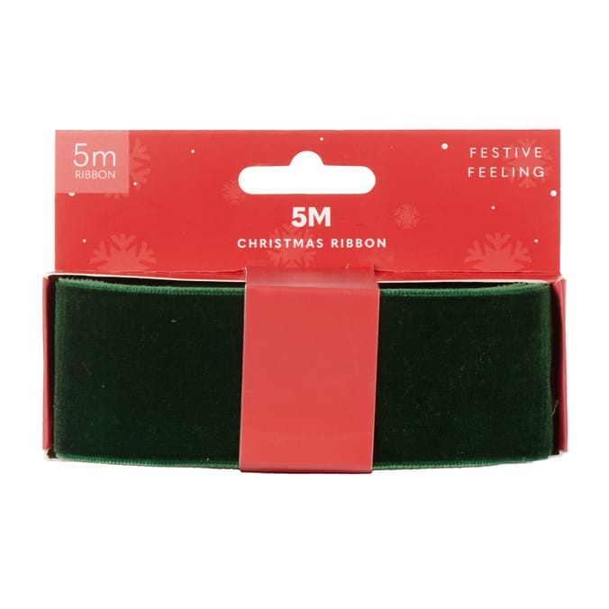 Festive Feeling 5 Metre Christmas Ribbon
