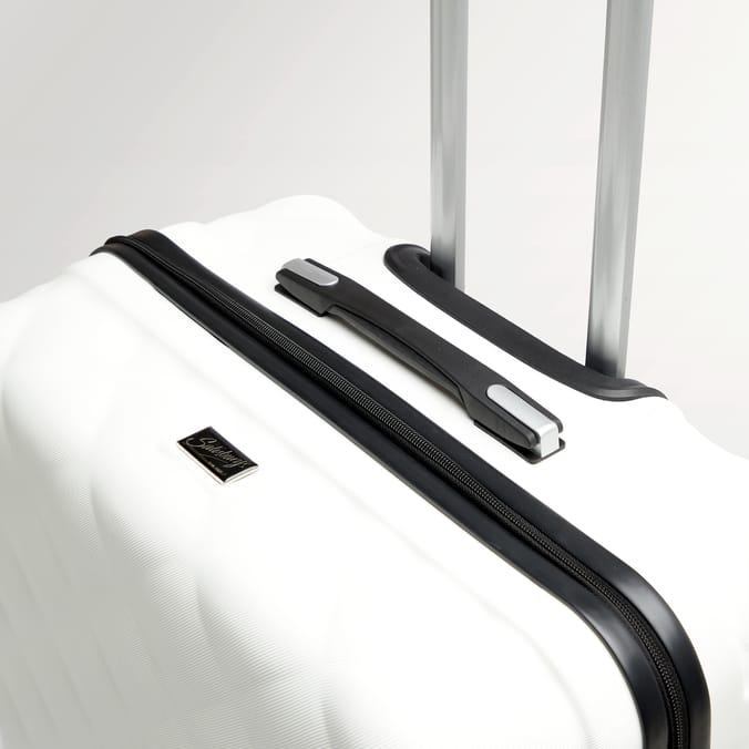 Salisbury Embossed Quilted Shell Suitcase Set Of 3