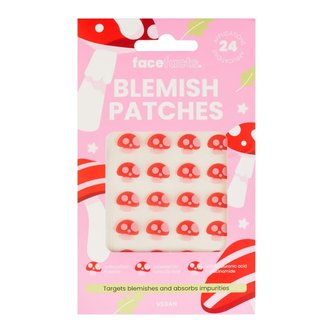 Face Facts Blemish Patches - Mushrooms