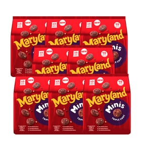 Maryland Minis Triple Choc 6 Mini Bags 118.8g x8