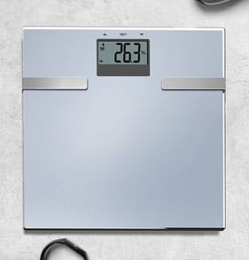 Bath Digital Analysis Scales - Silver