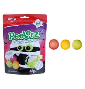 Amos Peelerz Gummy Mummies 65g