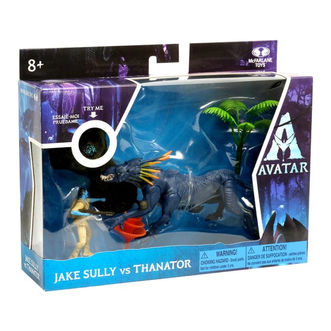  Avatar World of Pandora Action Figure - Jake Sully vs Thanatos