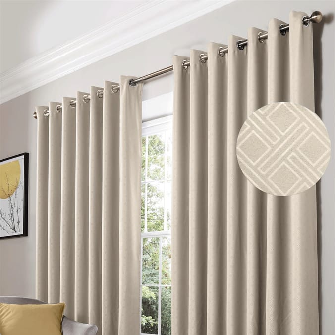 Alan Symonds Diamond Blackout Curtains