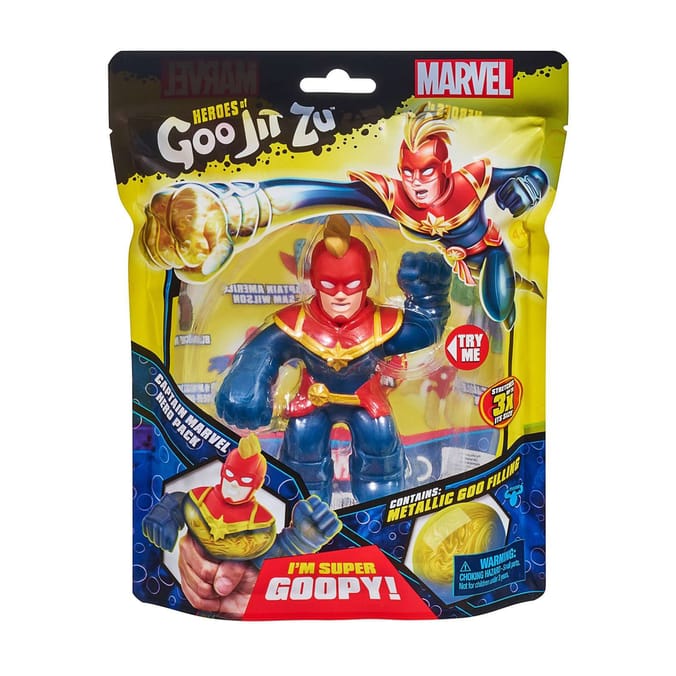 Marvel Heroes of Goo Jit Zu: Captain Marvel