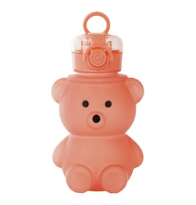 Hydrate Teddy Shaped Bottle - Peach