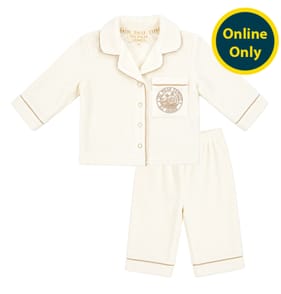 Cream Polar Express Baby Pyjamas