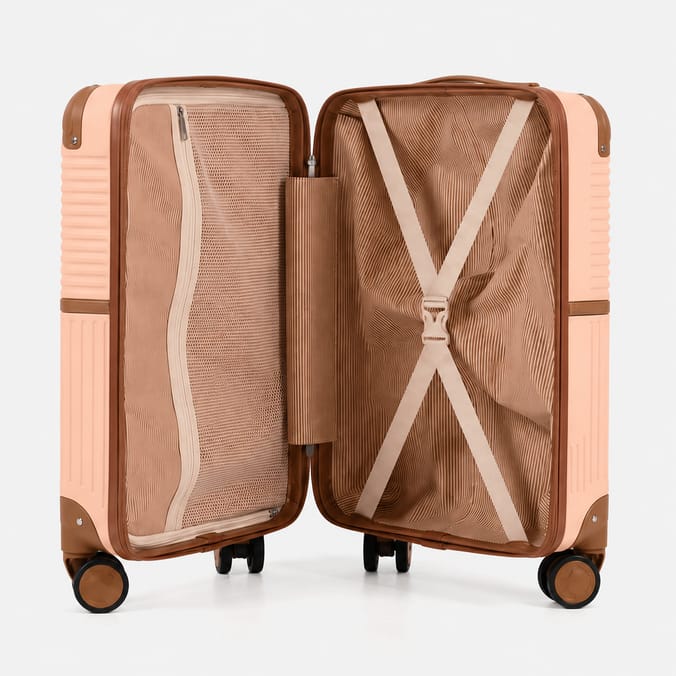 Salisburys Hard Shell Suitcase - Stockholm Peach
