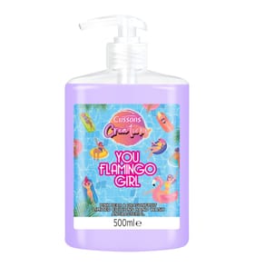 Cussons Creations Just Flamingo Girl Antibacterial Hand Wash 500ml - Pink Pear & Dragon Fruit