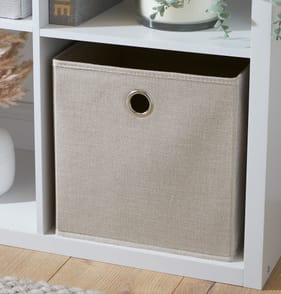 Home Collections Storage Cubes 2pk - Cream 