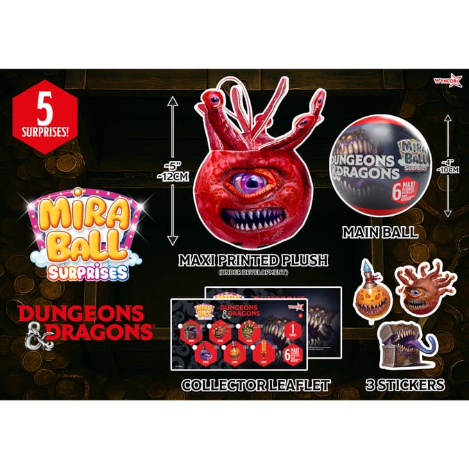 MiraBall Surprises Mystery Plush Capsule - Dungeons & Dragons