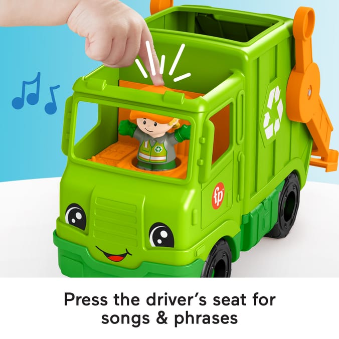 Fisher-Price Little People Recycling Truck HYC11