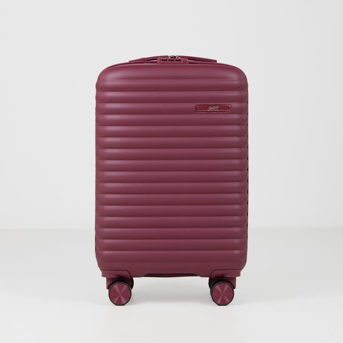 Salisburys Ibiza Hard Shell Suitcase - Burgundy