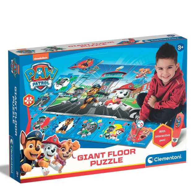 Clementoni Paw Patrol Interactive Giant Floor Puzzle Home Bargains