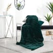 Home Collections Stripe Rib Faux Fur Throw