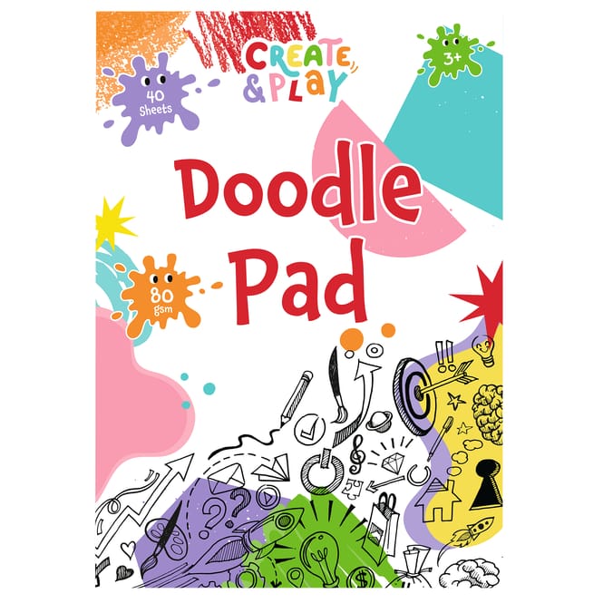 Create & Play A4 Doodle Pad
