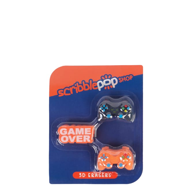 Scribble Pop Shop 3D Erasers