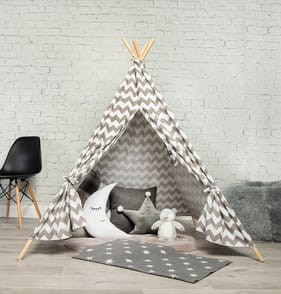 My Little Home Play Teepee With Compact Carry Bag