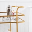 Home Collections Gold Effect Drinks Trolley