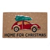 Festive Feeling Coir Door Mat - Home For Christmas