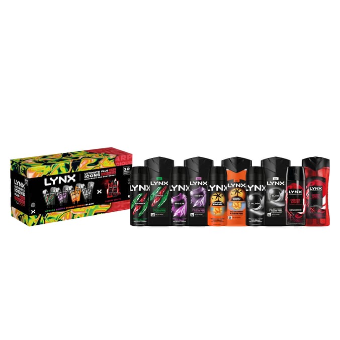 Lynx Ultimate Icons Fragrance Gift Set 10 Piece